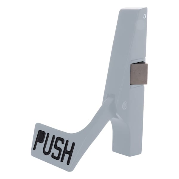 Satin Aluminum 10 Series Right Hand Reverse Bevel Paddle Rim Panic Exit Device